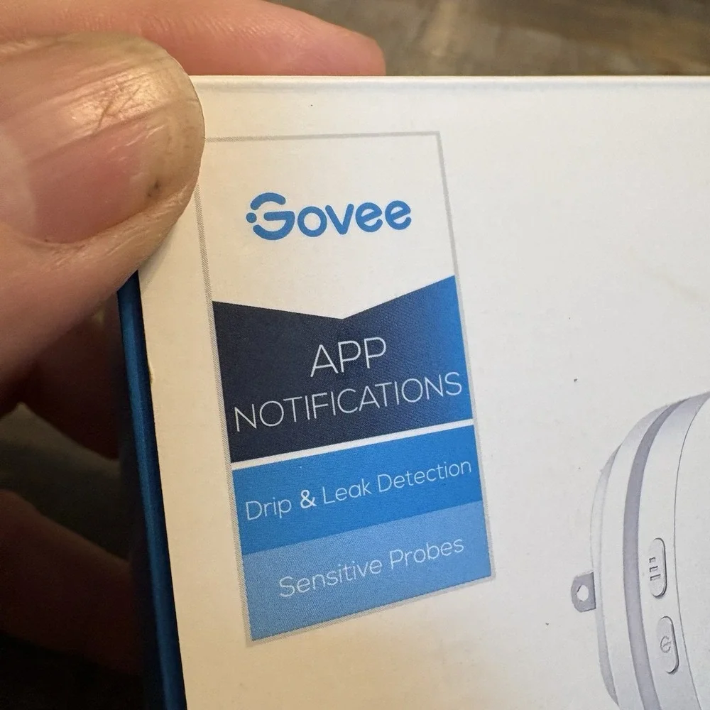 Govee WiFi Water Leak Detector 3 Pack Alarm & Gateway H5054 New